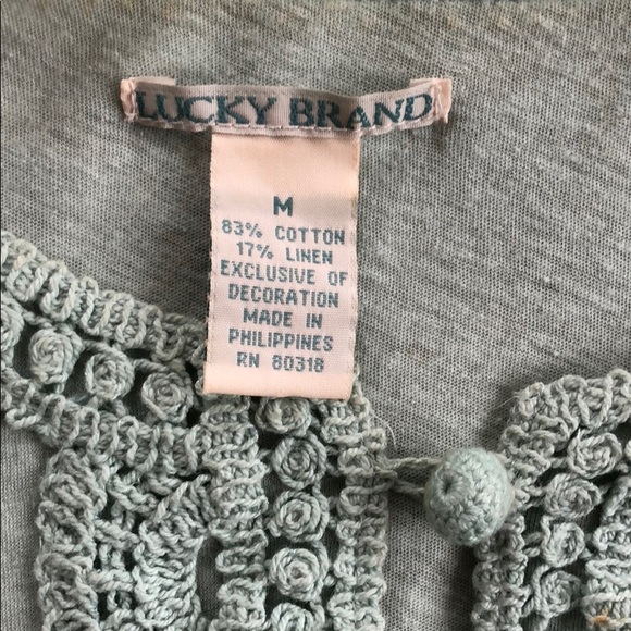 Light green Lucky T-shirt. (D) - Picture 2 of 4